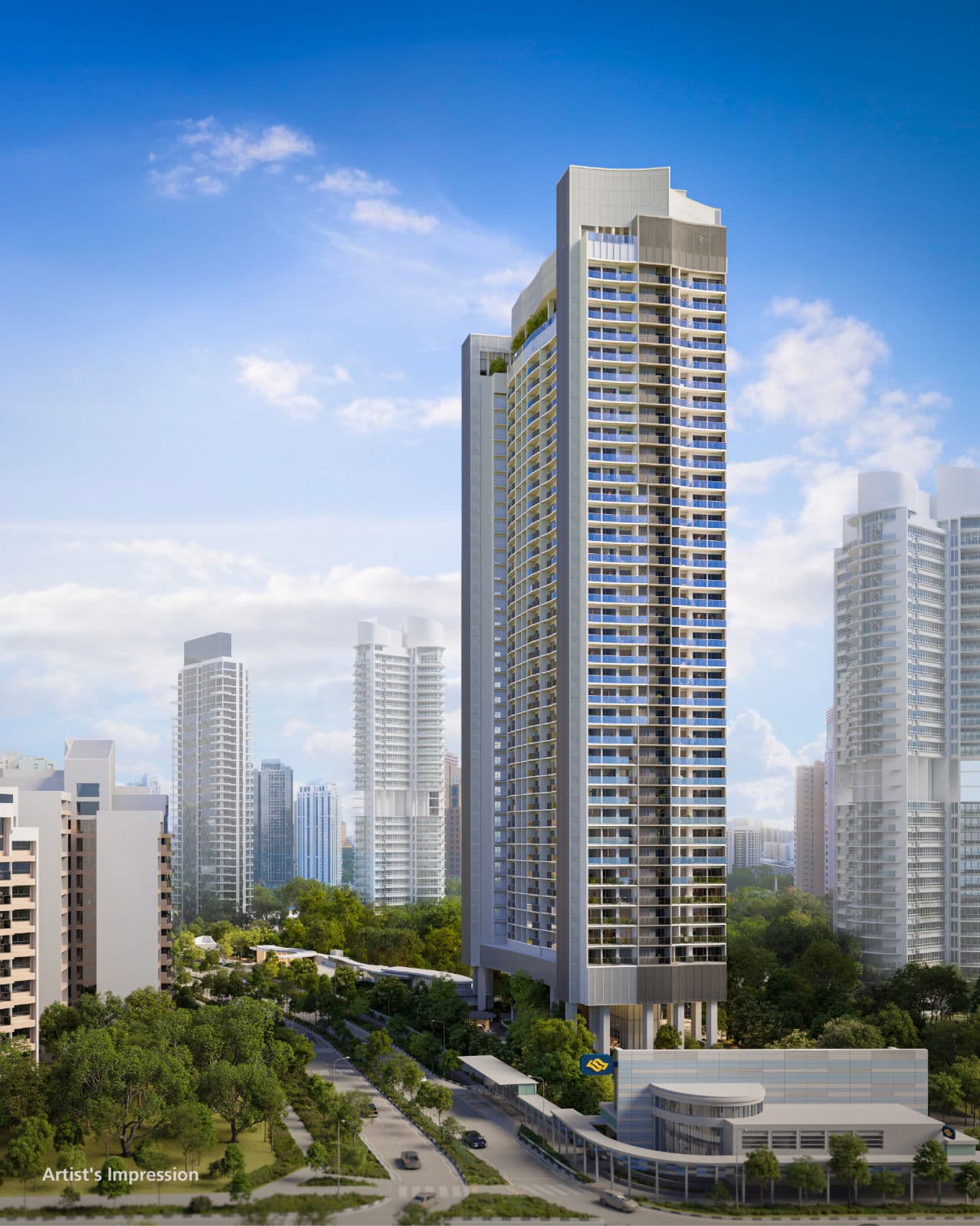 River Green, the developer's image