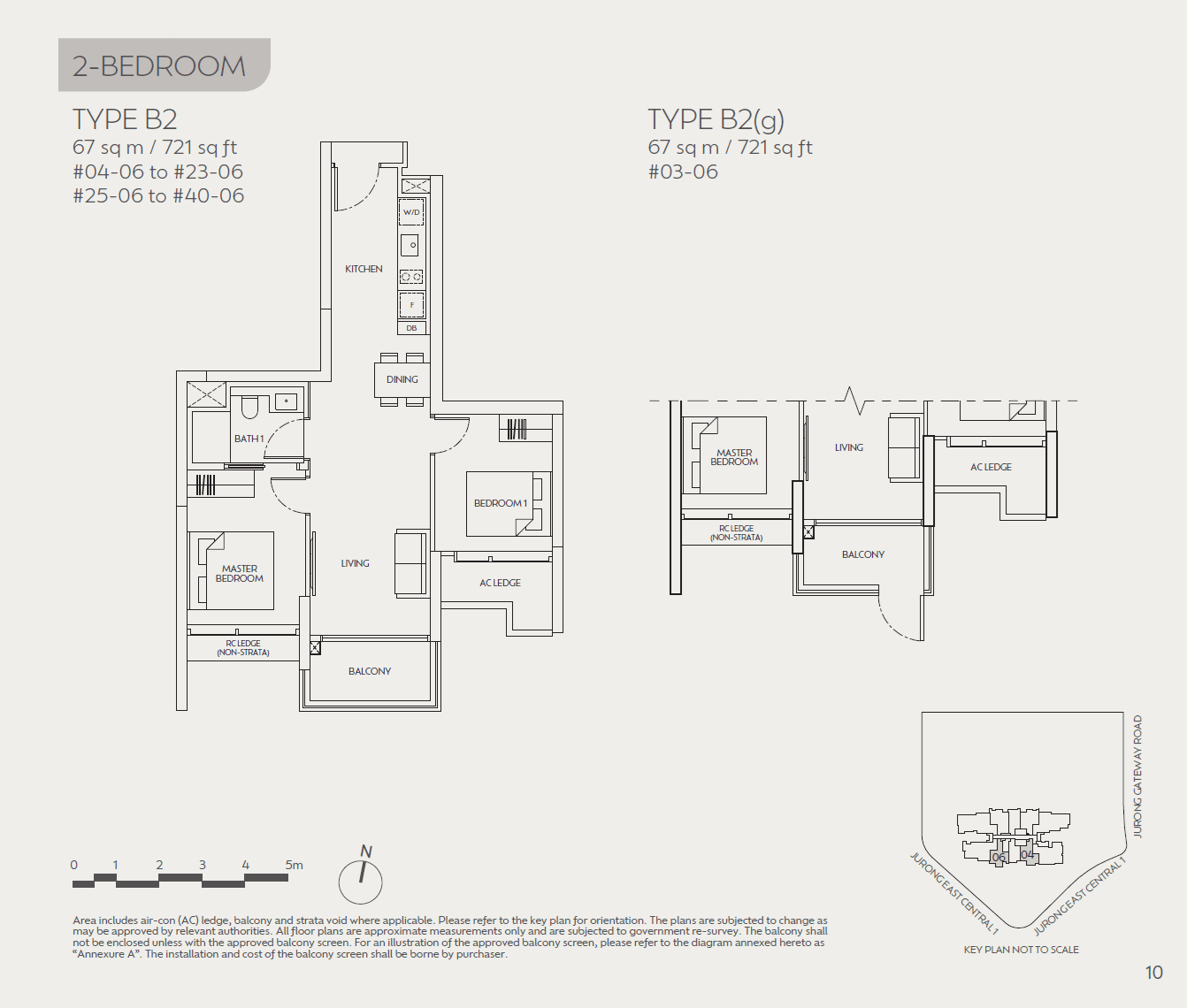 Jden, floor plan B2 (2 Bedroom)
