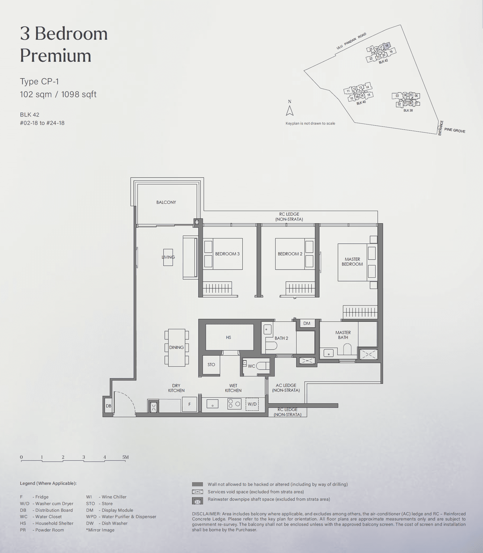 Nava Grove, floor plan CP-1 (3 Bedroom Premium)
